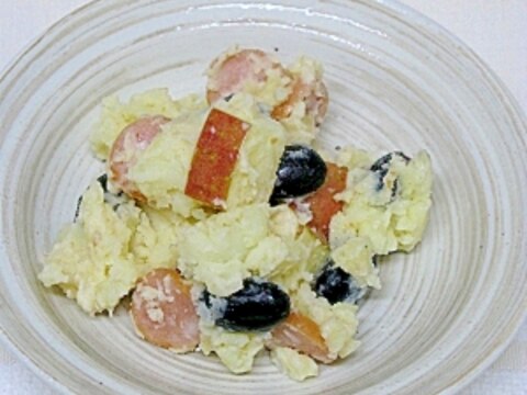 モッチリ！栄養◎黒豆のポテトサラダ